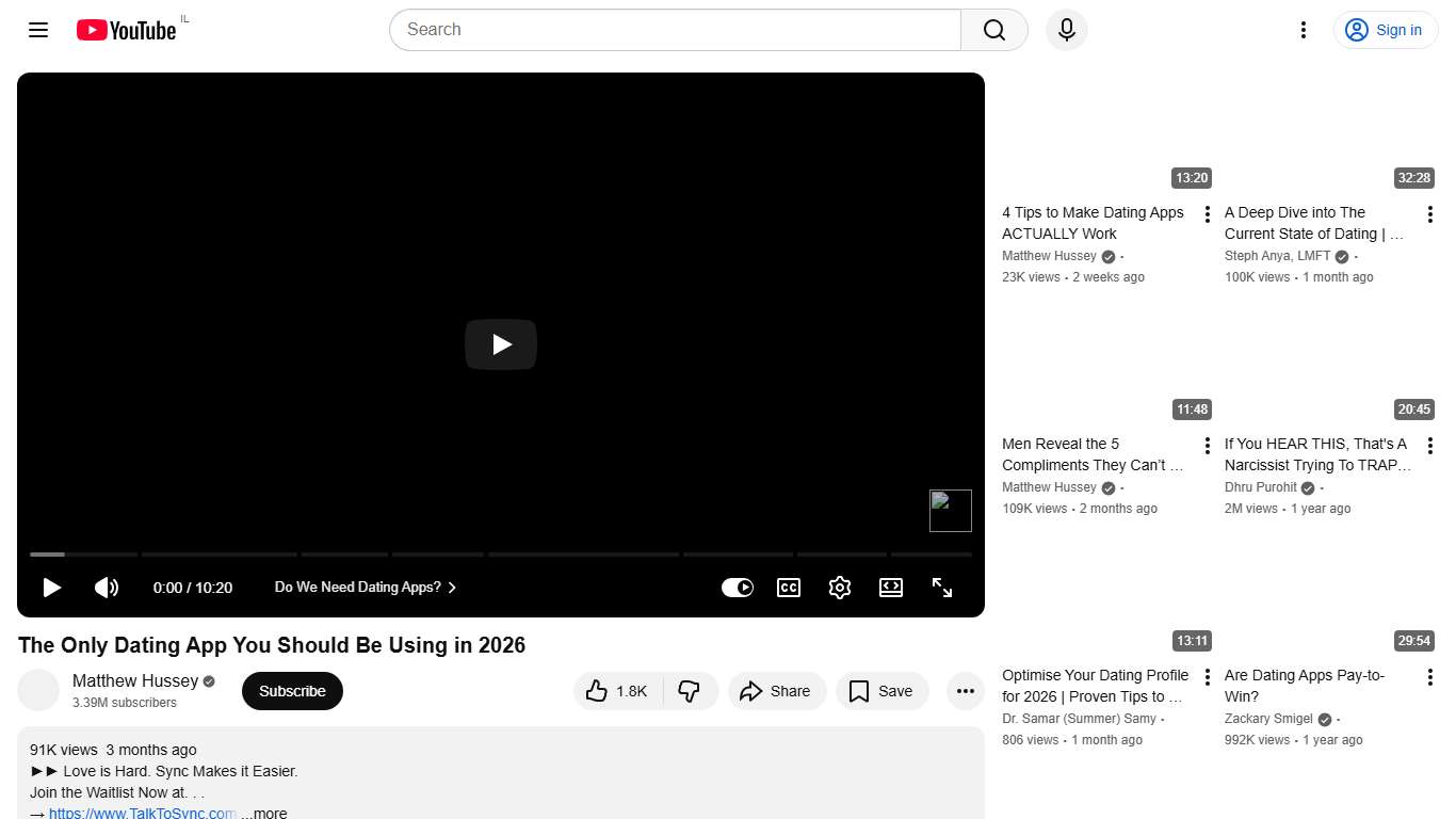 The Only Dating App You Should Be Using in 2026 - YouTube